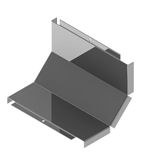Vertical Internal Corner Lid for 90-Degree Cable Trays KL 000 F90