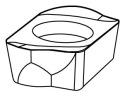 Universal Carbide Insert KN10-03-T5 M20P for Milling