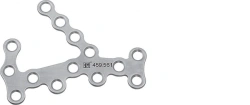 Heel Plates for Osteosynthesis US 3.5 Left and Right, Article 459.563 R/L