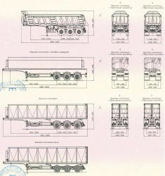 Dump Trailer SAV 93183RD with Pneumatic Suspension