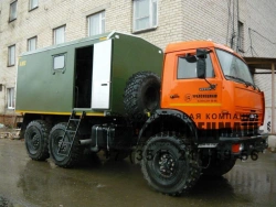 Borehole Research Unit UZST Model UZST03 on KAMAZ 5350-37 Chassis