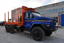 Special Timber Transport Vehicle on Ural 5557-18 Chassis, Model 5849H2