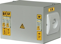 Transformer Box for Local Lighting with Reduced Voltage MTT12-012-0250