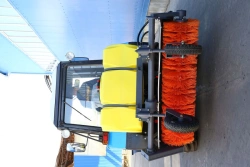 Street Cleaning Brush with Watering System – Municipal Equipment