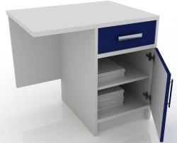 Universal Medical Table with Drawer, Model 106-001-7 (2), 1400x600x750mm