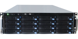 Network IP Video Server for 128 Cameras - Domination IP-128P-16-HS