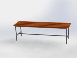Metal Frame Bench - Custom Sizes Available