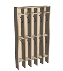 Wall-Mounted Towel Rack for 5 Towels