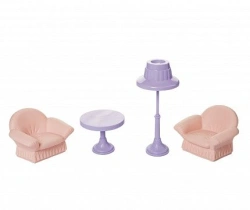 Mini Living Room "Little Princess" - Light Pink