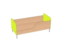 Children's Bed with Metal Frame 1432*644*602 mm KB-2M