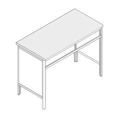 Medical Work Table MA-1/1 for Doctors