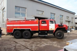 Fire Truck 43444C AC 4.0...9.0-40, 4320 Model 4344-05 on Ural 4320-69 Chassis