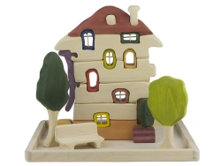 Wooden Constructor "Hundertwasser House" 13009