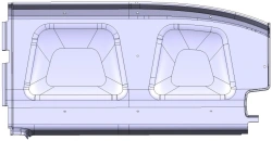 Roof Upholstery A65R52-5702051-30