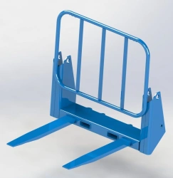 Fork Grab Attachment for Universal Agricultural Loader PKU-0.8 - Model PKU-0.8-7