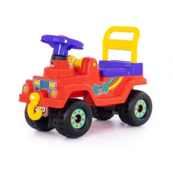 Red 4x4 Jeep Ride-On Toy for Kids, Model 62796