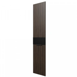 Right-Handed Door KT-52.18 with PVC Edge and Lacobel Glass