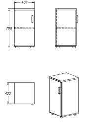 Nightstand TP.1 Series for Seating