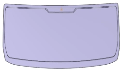 GAZ LCV Windshield (Color C+C) Model 00223LFW00001