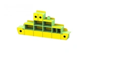Children's Wall Unit Ship - Customizable Design