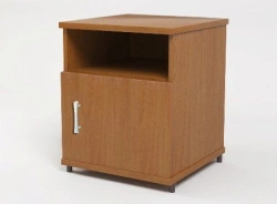 Nightstand with Niche Monolith Series GM07