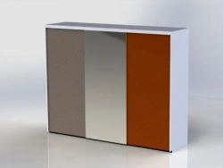 Custom Wooden Built-in Cabinet for Equipment