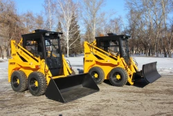 Compact Skid Steer Loader with 800kg Capacity and Quick Attach System MKS-800NM