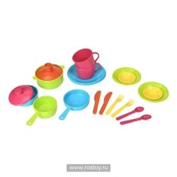Children's Dining Set 'Kasha with Masha' - 20 Pieces