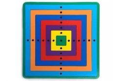 Rainbow Web Game (Square)