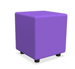 Comfortable Seating Pouf with Wooden Frame TV-APUF-2.16.01-01