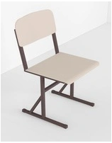 Non-Adjustable Student Chair with Reinforced Frame, Art. Sh.02.09