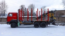 Timber Transport Vehicle with Crane Model 5908LK