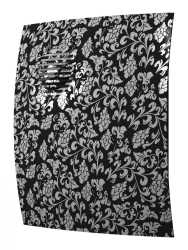 Exhaust Fan PARUS 4C Black Design with Backdraft Damper