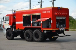 Fire Pump Station PNS-110 on KAMAZ-5350-D5 Chassis