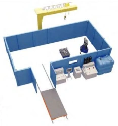 Safety Shielding for Hydraulic and Pneumatic Tests, Type BK