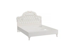Luxurious Headboard Louisa 1600 (Alabaster/Champagne 1002, Model 2)
