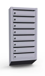 Durable Metal Mailbox for Apartments - YPS-08