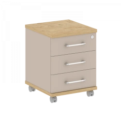 Wooden Office Cabinets Shift for Efficient Workspace Storage