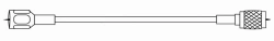 Anti-vibration Cable with SMA Input and TNC Output 03S1F1