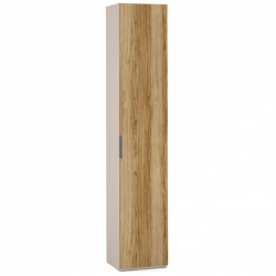 SOHO FCC-02.DS/DT Modular Cabinet with 1 Door and 5 Shelves, 400mm Depth (Oak Finish)