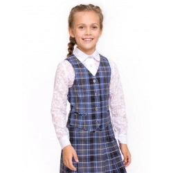 Girls' School Age and Teen Vest - Sewing Layered Design