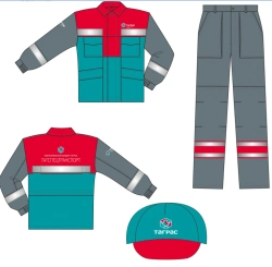 Women's Protective Suit (Jacket, Pants, Headgear) for Industrial Use