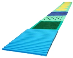 Colorful Sensory Pathway Mat for Preschool Use