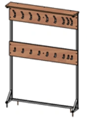 Standard Metal Hanger for Clothing