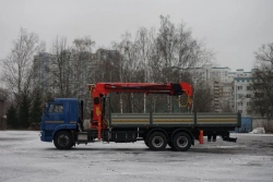 Hydraulic Crane Truck KAMAZ 65117 MKMA 64K14N-UH