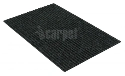 Icarpet Ribbed Absorbent Door Mat 50x80 Anthracite