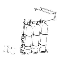 CO2 Fire Suppression Gas Module M06 (150-100-16)