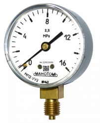 Vacuum Gauge for Non-Aggressive Fluids and Gases, Manometer VP2-U