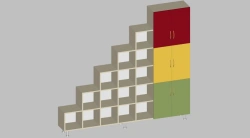 Step Shelf Art. S.06.65 - Versatile Storage Solution