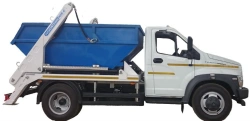 Portal Container Garbage Truck MPK-6 GAZ C41R13